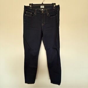 J. Crew Toothpick Dark Wash Skinny Size 29 Jeans